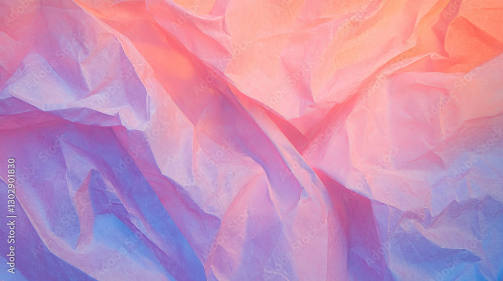 Poster colorful abstract background with textured crumpled paper design