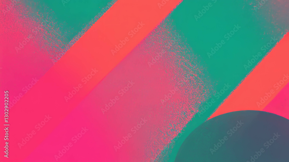 Poster vibrant abstract background with textured geometric shapes for creative design