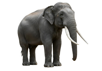 elephant isolated on white