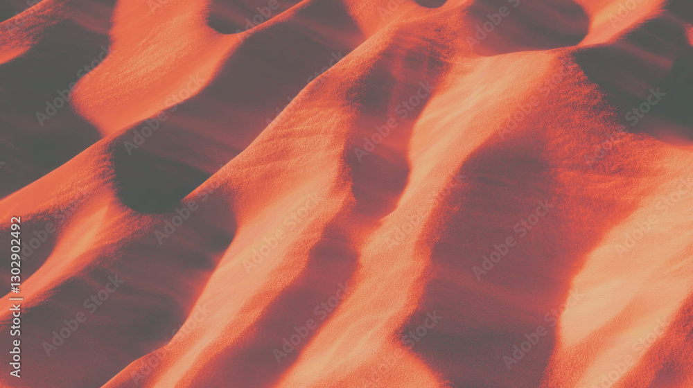 Poster warm textured sand abstract background for design and creativity