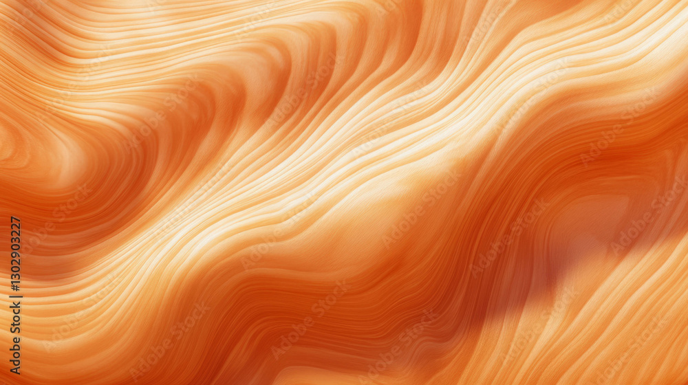 Poster Warm abstract background featuring textured wood grain pattern for creative design projects