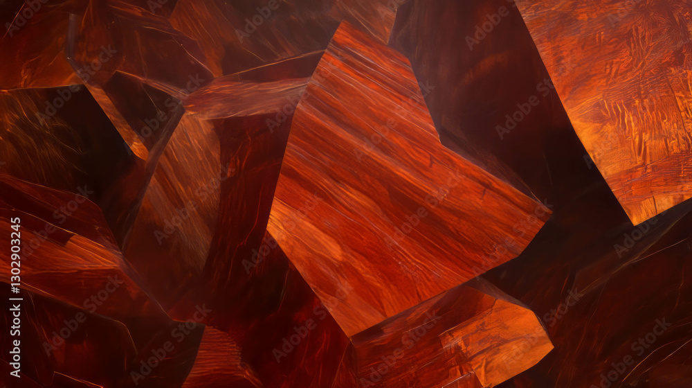 Poster rich abstract background featuring textured wood grain pattern in warm earthy tones for interior des