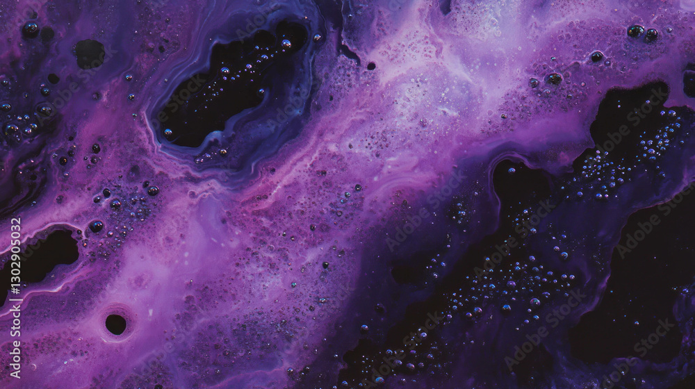 Poster deep violet and purple oil texture design for abstract art and backgrounds