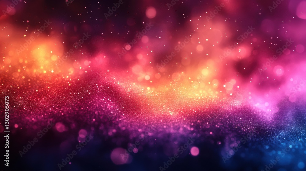 Poster colorful gradient background with blurred effect for modern design projects