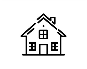 house icon on white background
