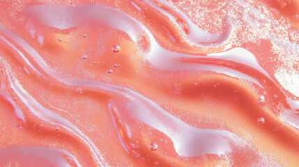 Shimmering rose gold oil texture for beauty and design inspiration