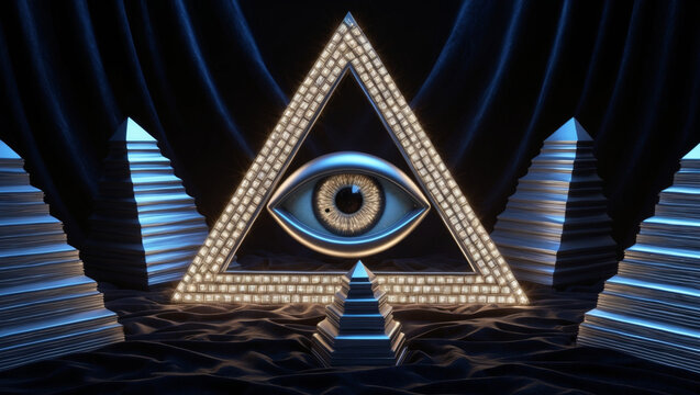 all-seeing eye, sign of the Masons