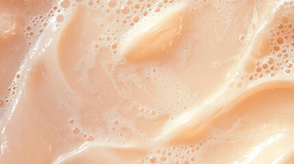 Fototapeta premium Elegant and clean cream soda texture for background design or branding