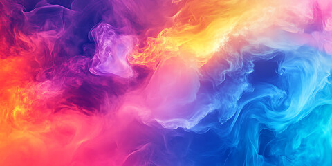 Brilliant Sunset with a Radiant Glowing Sun Casting Warm Hues Over a Serene Desert Landscape with Purple and Blue Mountain Silhouettes