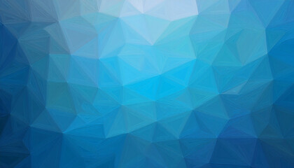 Cool navy and light blue abstract colored polygon shaped background wallpaper design