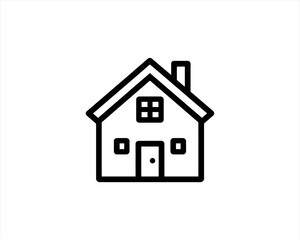 house icon on white background