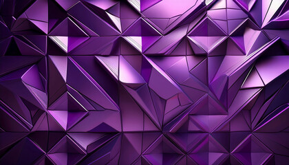 Cool purple violet abstract colored polygon shaped background wallpaper design
