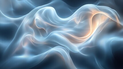 Obraz premium elegant abstract design featuring smooth curving lines and dynamic shapes creating a modern and futuristic look perfect for technology art and innovation backgrounds or creative presentations