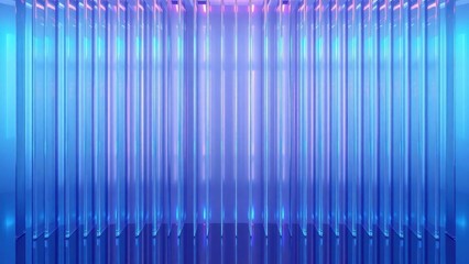 Glass sheets that stand parallel and rule