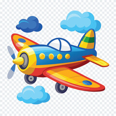 Aeroplan vector image on white background