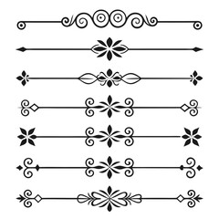 Royal Decorative Borders and Classic Line Dividers