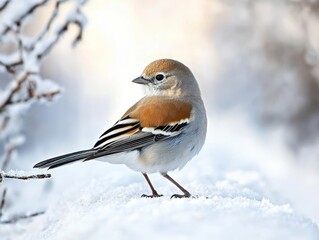 Birds in the snow: Watch wildlife face cold foraging challenges.