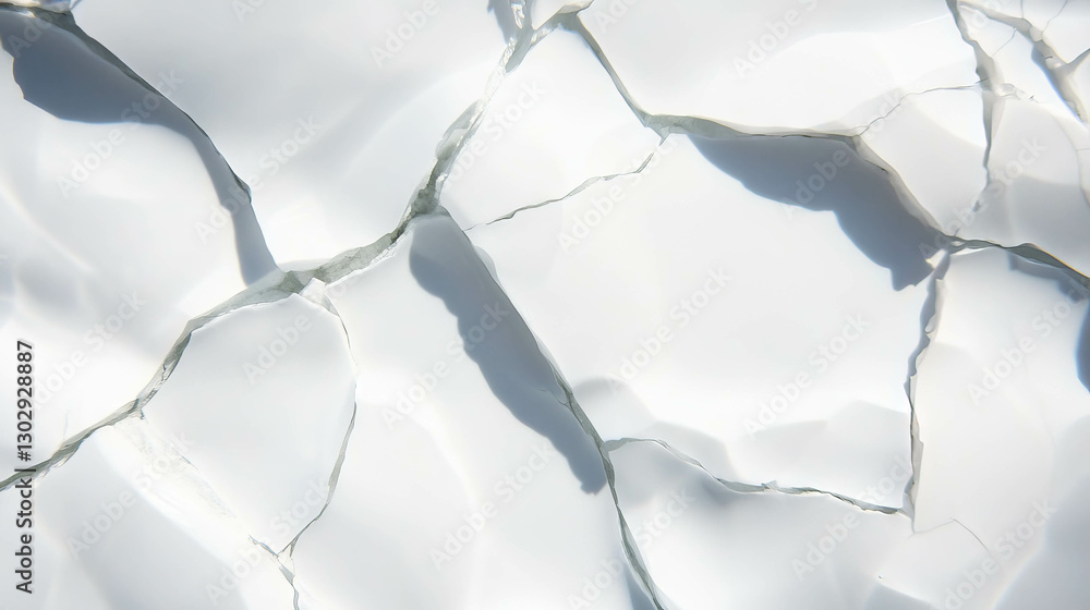 Poster overlay texture of cracked porcelain with fine lines for creative design projects