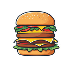 Bun vector illustration on white background.