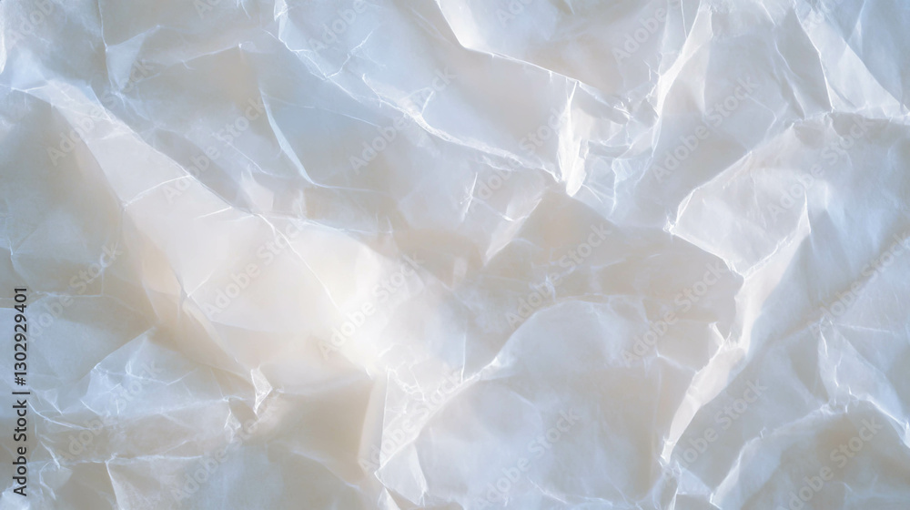 Poster Crumpled tracing paper texture overlay for creative design projects