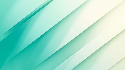 Obraz premium Abstract light green background with soft white gradient color. Abstract blue gradient geometric diagonal background