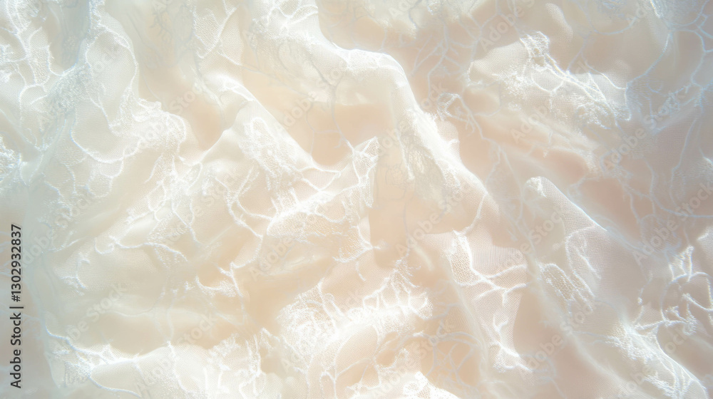 Poster elegant lace texture overlay with intricate floral patterns for fabric and design projects