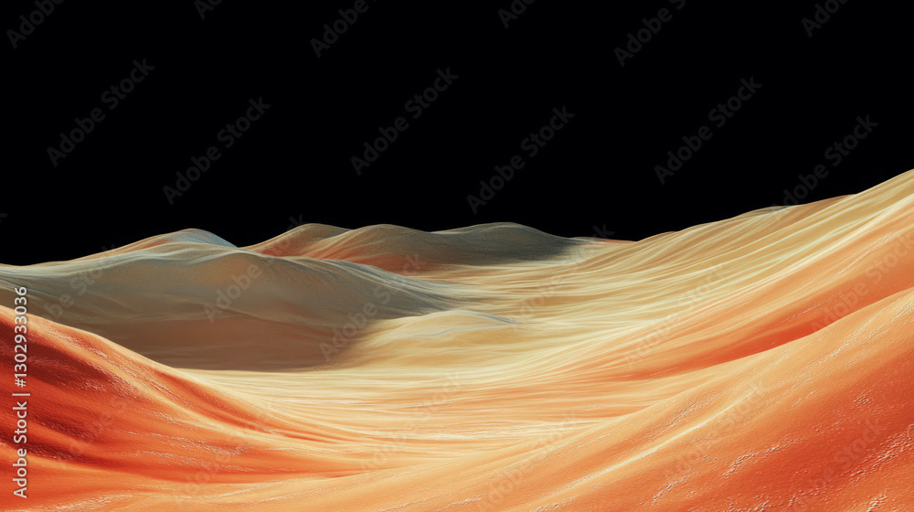 Poster textured desert sand overlay with windblown patterns