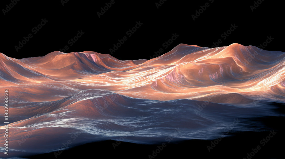 Poster windblown sand dunes texture overlay for artistic and background design