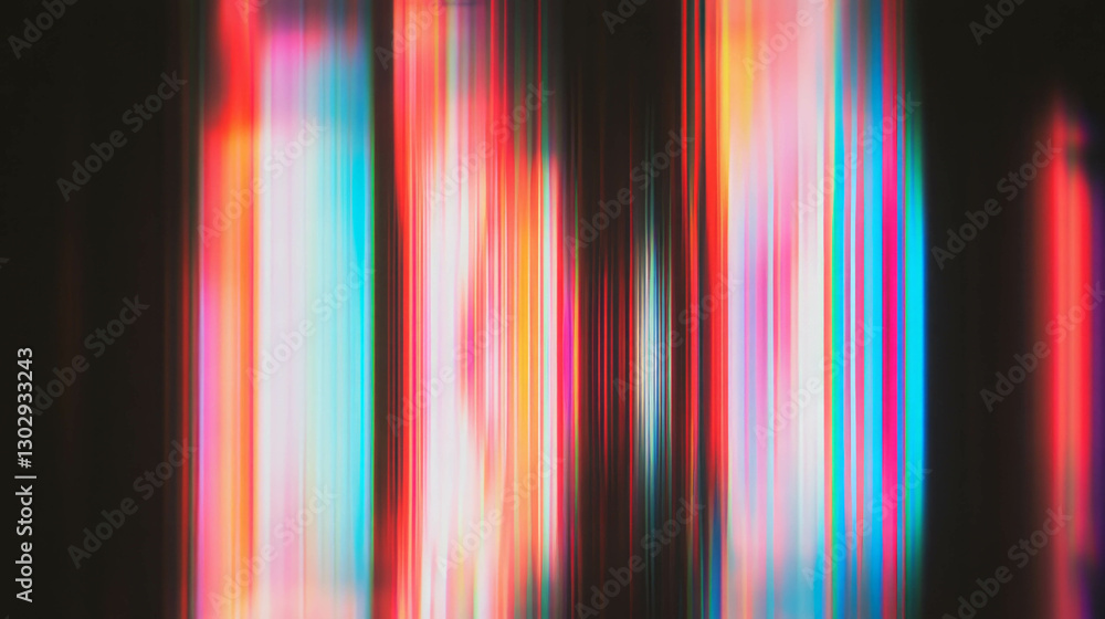 Poster abstract digital noise and glitch art overlay texture for creative design
