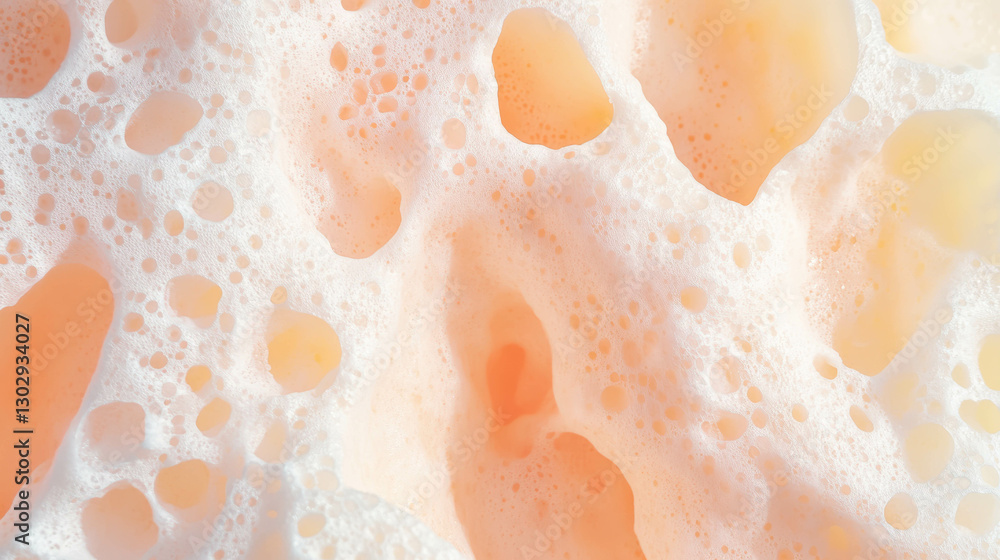 Poster abstract overlay design with porous dried sea sponge texture for art projects