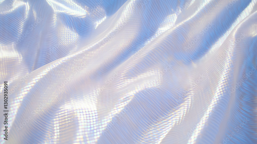 Aufkleber Elegant overlay texture of fine netting with diamond pattern for design projects