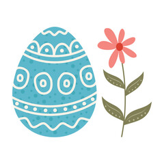 Cute and Colorful Easter Egg Designs with Bunnies, Hearts, and Floral Patterns