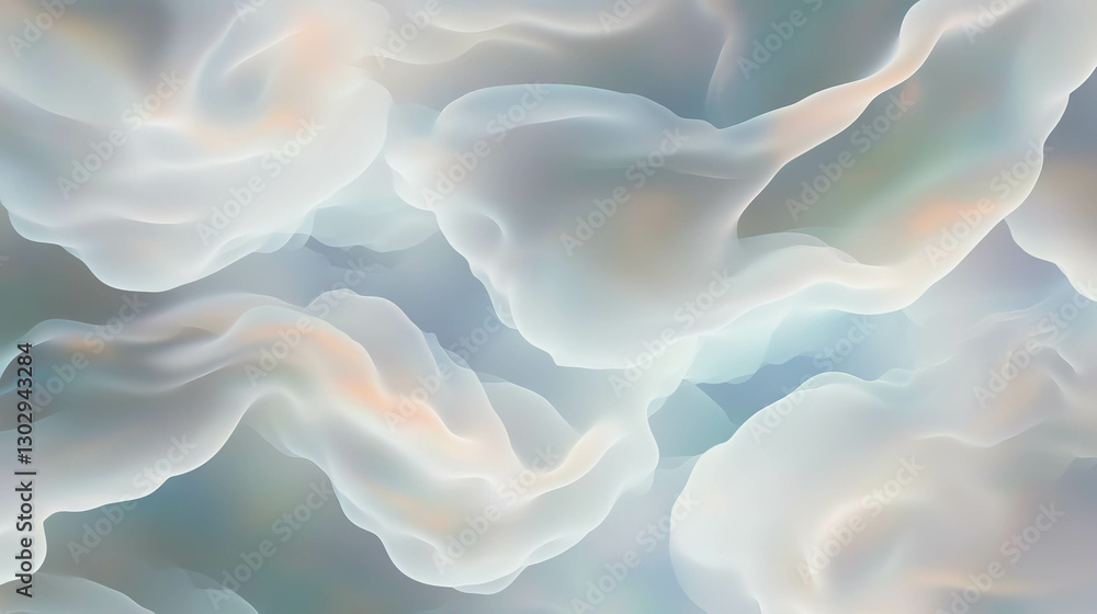 Poster ethereal cloud textures for creative background designs and visual projects