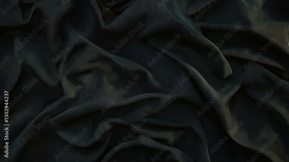 Poster intricate woven fabric texture with fine threads for design and overlay