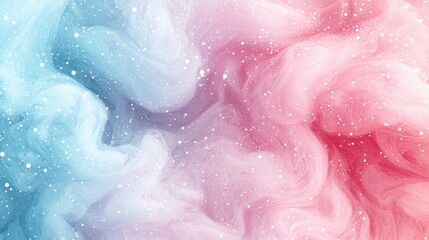 Fototapeta premium A soft, gradient background, where pale green hues gently transition into a delicate blush pink, evoking a sense of serenity and tranquility. 