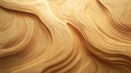 Obraz premium Close-up of realistic wood grain texture, intricate swirls and lines, natural tones of brown, warm and organic background