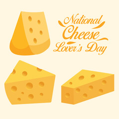 Cheese with holes. Realistic triangular chunk of cheese