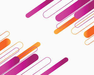 Rounded Lines Edge Background Creative Lines for business poster background