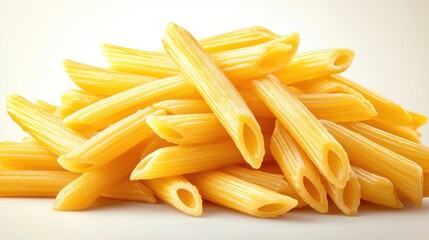 macaroni pasta isolated,cartoon illustration