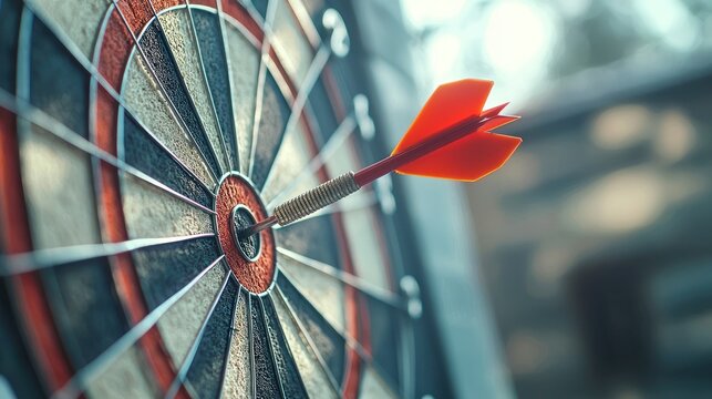 Bullseye Success: Precision and Achievement