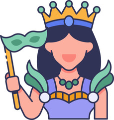 Woman_1 Icon Illustrations