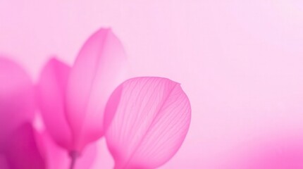 Cyclamen Petals in Pink
