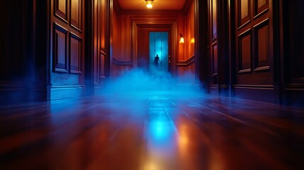 Fototapeta premium Haunted Mansion Hallway