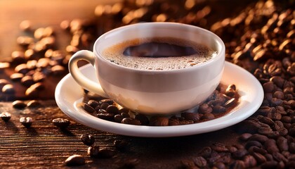 Fototapeta premium cup of coffee