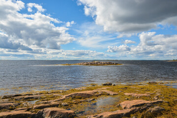 The coast of the White Sea.