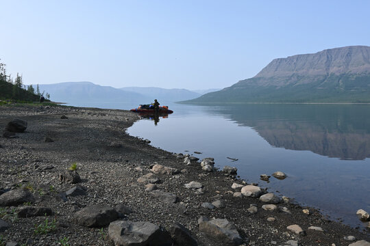 In summer on the Putorana plateau.