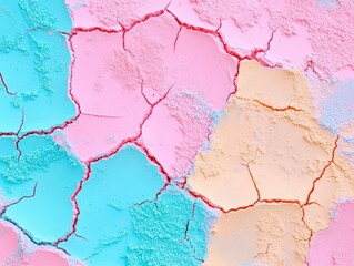 Vibrant Red, Pink, and Orange Paint Swirls for Artistic Creations