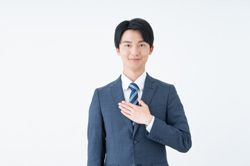 信頼の若いビジネスマン