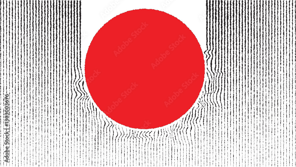 Poster decorative swirl of line. roughen curved lines .abstract flow linear fluid shapes .curly design elem