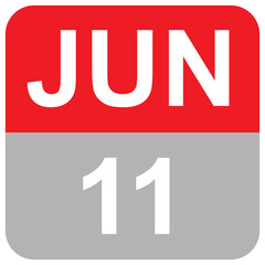JUNE 11 - MONTHS DAILY DATE